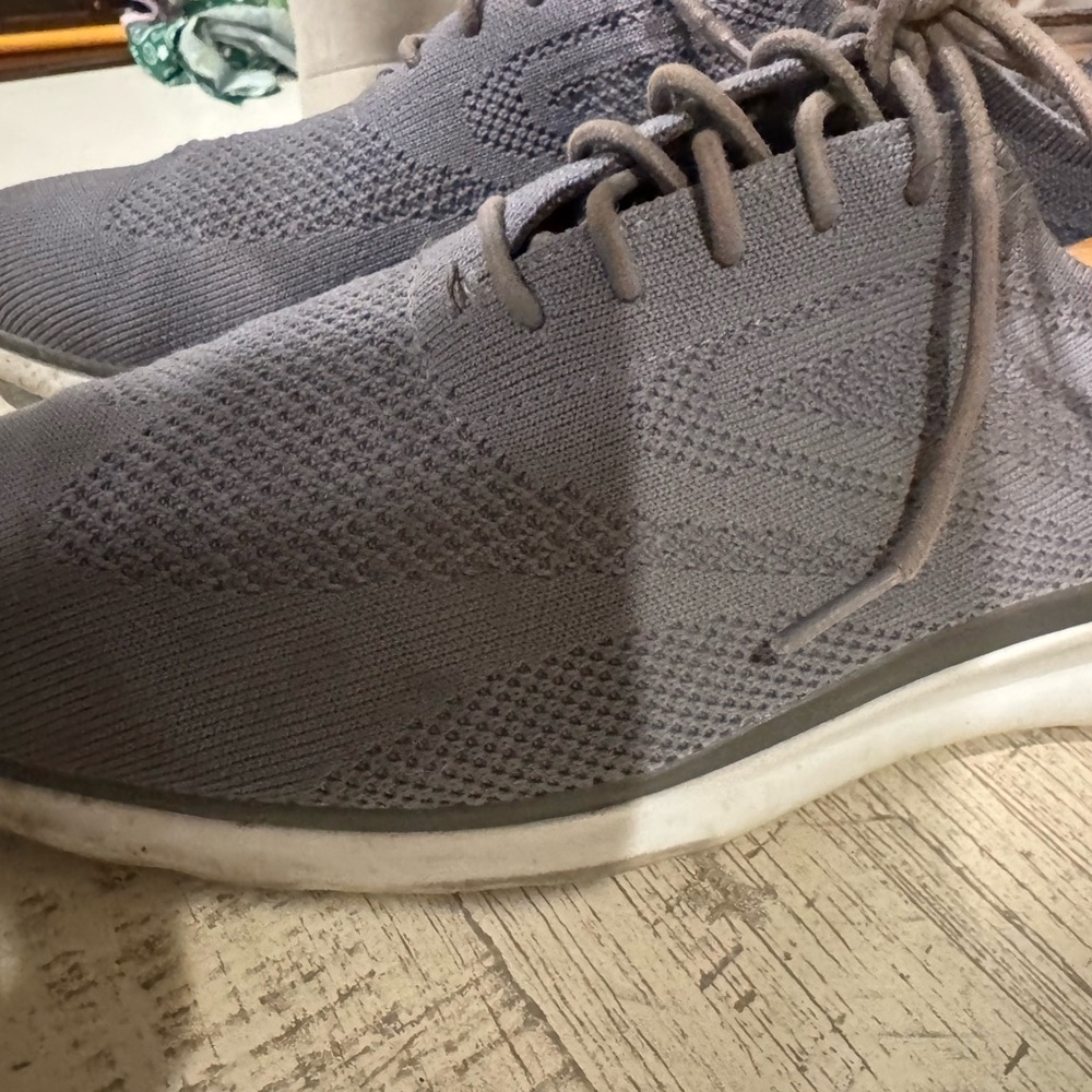 Cole Haan Gray Knit Sneakers